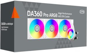 Система рідинного охолодження PCCooler DA360 Pro ARGB White (DA360Pro-WHAWXL-GL)
