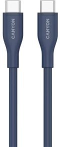 Кабель Canyon CC60SC10 60W Type-C / Type-C 1m Dark Blue (CNS-CC60SC10DB)