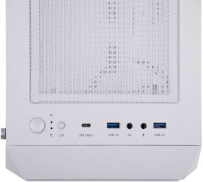 Корпус 2E Gaming Hexagon White with window (2E-G338W)