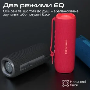 Фото: Портативна колонка HiFuture Alpha 20W Black (alpha.black) № 5 | KTC