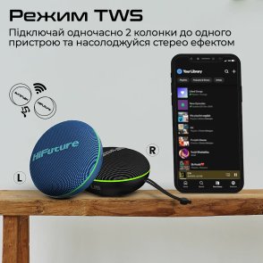 Портативна колонка HiFuture Altus 5W Black (altus.black)