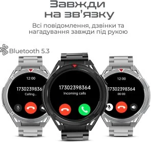 Фото: Смарт годинник HiFuture Active Black/Red (active.black-red) № 8 | KTC