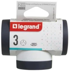 Фото: Розгалужувач Legrand Premium 3Х2К+З White/Black (694521) № 5 | KTC