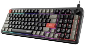 Клавіатура MSI FORGE GK110 UA USB Black