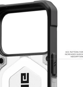 Фото: Чохол UAG for Apple iPhone 17 Pro - Pathfinder Clear MagSafe Ice/Silver (114551114333) № 8 | KTC