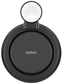 Бездротовий зарядний пристрій Belkin UltraCharge Pro 3-in-1 Magnetic Charging Dock 25W, Charcoal