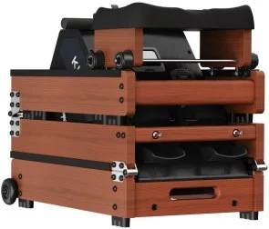 Фото: Водний гребний тренажер із системою потрійного складання KingSmith Water Rowing Machine WR20 Red Oak (RMWR20F) № 3 | KTC