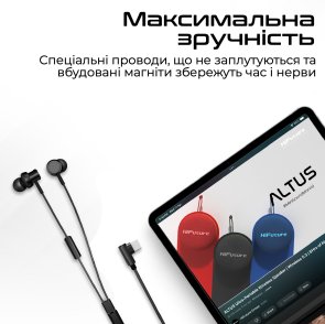 Гарнітура Promate Hi5 Black (6972576181619)
