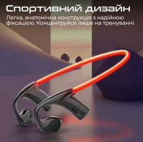 Гарнітура Promate Rippleglow Black (6959144066561)