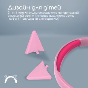Гарнітура Promate Jewel Bubblegum (6959144058962)