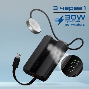 Акумулятор електричний 10000mAh Promate neo-10.black