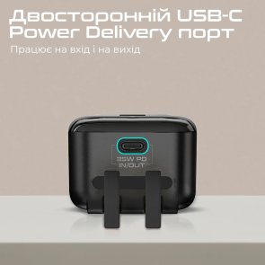 Акумулятор електричний 10000mAh із функцією бездротової зарядки мобільних пристроїв Promate mavrix.b