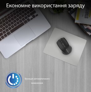 Миша Promate Clix-8 Black (6959144037813)