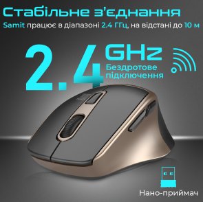 Миша Promate Samit Gold (6959144062778)