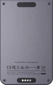 Фото: Диктофон Plaud AI Note Black (NB-100-BL) № 3 | KTC