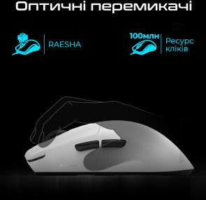 Миша RAWM ES21PRO Black (6973487190288)