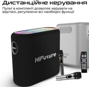 Акустика для вечірок HiFuture Vocalist200 Black (6972576181756)