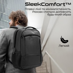 Рюкзак для ноутбука Promate Satchel-bp Black (6959144062624)