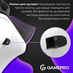 Фото: Геймпад GamePro GPS20W Wireless White № 10 | KTC