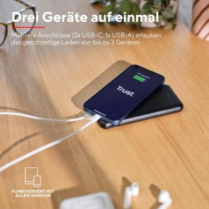 Батарея універсальна Trust Redoh Fast 10000mAh 20W Black (24879_TRUST)