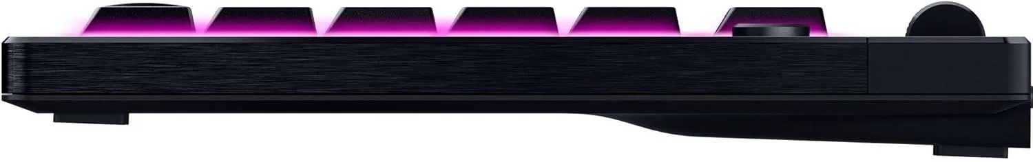 Фото: Клавіатура Razer BlackWidow V4 Low-Profile TKL HyperSpeed Orange Switch WL/BT/USB (RZ03-05450700-R3M1) № 4 | KTC