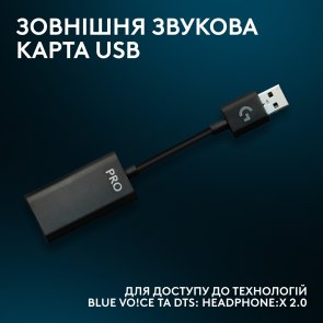 Гарнітура накладна Logitech G Pro X SE, Black ( Gaming )