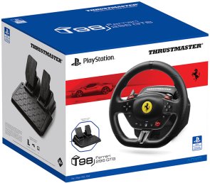 Кермо Thrustmaster T98-P Ferrari 296 GTB з педалями для PC/PS4/PS5