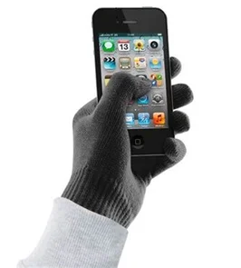 Фото: Рукавички Cellular Line Touch screen S/M чорні № 4 | KTC