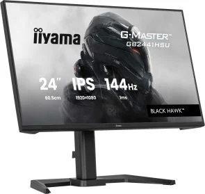 Фото: Монітор iiyama GB2441HSU-B1 Black - 23.8" IPS / 1920×1080 / 144 Гц / AMD FreeSync / Pivot / HAS № 3 | KTC