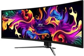 Фото: Монітор MSI MPG 491CQPX QD-OLED - 49" QD-OLED / 5120x1440 / 240 Гц / Nvidia G-Sync Compatible / HAS № 3 | KTC