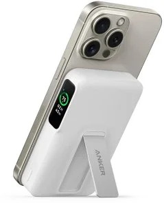 Фото: Батарея універсальна Anker MagGo 10000mAh 27W Qi2 15W White (A1654G21) № 2 | KTC