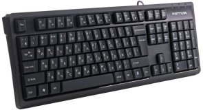 Клавіатура A4tech Fstyler FKS12 Black
