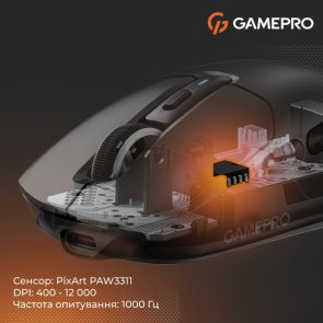 Миша GamePro Genesis Airmaster GM167B Wireless