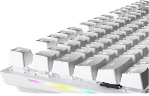 Фото: Клавіатура GamePro Genesis Joker MK124W Red Switches USB White № 5 | KTC