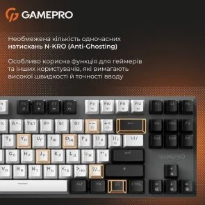 Фото: Клавіатура GamePro Genesis Joker Pro MK124G Red Switches Wireless (MK124G Pro) № 17 | KTC