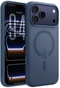 Чохол Belkin for Apple iPhone 17 Pro Max - Magnetic Protective Grip Navy (MSA036HQNY)