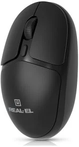 Фото: Миша Real-EL RM-335W Wireless Black (EL123200055) № 3 | KTC