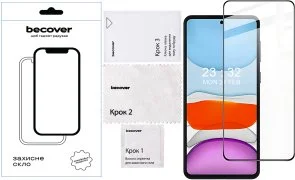 Фото: Захисне скло BeCover for Oppo A5x / A5 2025 4G/5G - Black (713931) № 2 | KTC