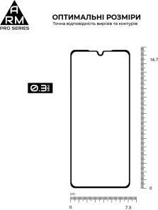 Фото: Захисне скло ArmorStandart Pro for Xiaomi Poco M7 5G (ARM85175) № 3 | KTC