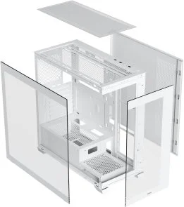 Фото: Корпус Ocypus Gamma C72 ARGB White with window (GAMMA-C72-WHD400XX-GL) № 8 | KTC