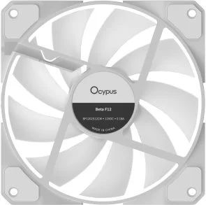 Фото: Кулер Ocypus Beta F12 ARGB Reverse Blade White (BETA-F12-WH1AM01X-GL) № 5 | KTC