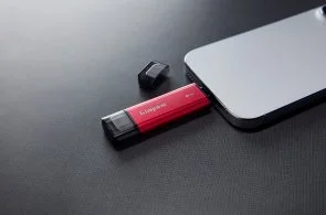 Фото: Зовнішній SSD-накопичувач Kingston Dual Portable 1TB Red (SPSD/1TB) № 13 | KTC