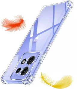 Чохол-накладка Anti-Shock BeCover для Motorola Edge 50 Clear (713149)