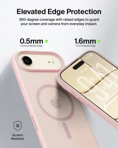 Фото: Чохол Belkin for Apple iPhone Air - Magnetic Protective Grip Pink (MSA037HQPK) № 5 | KTC
