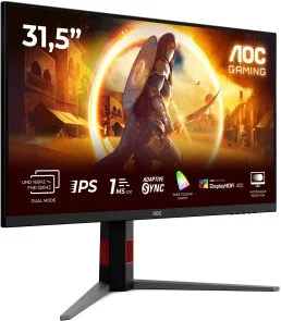 Фото: Монітор AOC U32G4U - 31.5" IPS / 3840×2160 / 160 Гц / Nvidia G-Sync Compatible, Adaptive Sync / Pivot / HAS № 2 | KTC