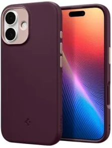 Фото: Чохол Spigen for Apple iPhone 17 - Nano Pop MagFit Burgundy Bean (ACS10365) № 5 | KTC