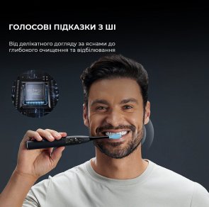 Електрична зубна щітка Oclean X Ultra 20 Electric Toothbrush Black (6970810557121)