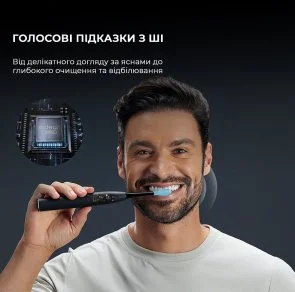 Фото: Електрична зубна щітка Oclean X Ultra 20 Electric Toothbrush Black (6970810557121) № 5 | KTC