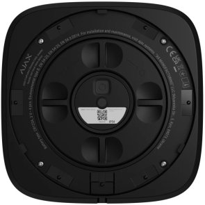 Бездротовий адресний пожежний оповіщувач звуковий Ajax EN54 FireProtect (Sounder) Jeweller Black