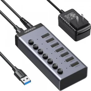 Фото: USB-хаб UGREEN CM481 Grey (90307) № 2 | KTC